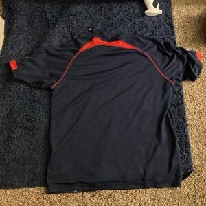 Majestic Red and Black Twins MLB Top